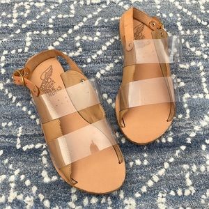 Ancient Greek Leather and PVC Sandals